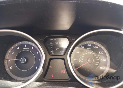 2013 Hyundai Elantra Limited from USA, damaged, VIN KMHDH4AE5DU494992